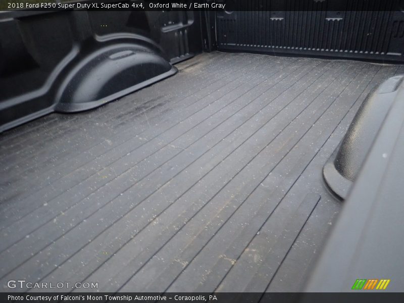 Oxford White / Earth Gray 2018 Ford F250 Super Duty XL SuperCab 4x4
