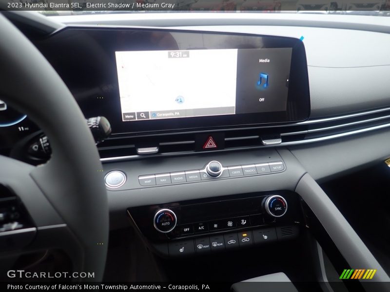 Electric Shadow / Medium Gray 2023 Hyundai Elantra SEL