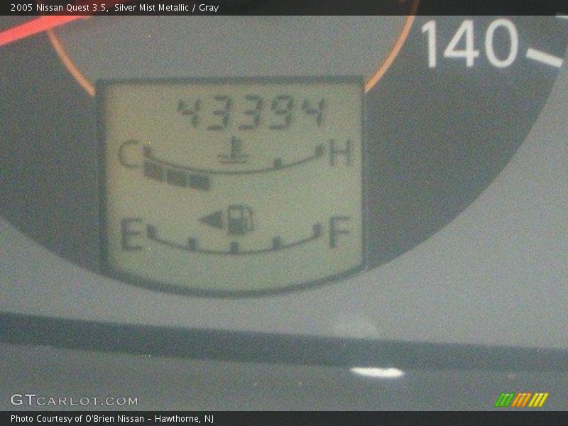 Silver Mist Metallic / Gray 2005 Nissan Quest 3.5