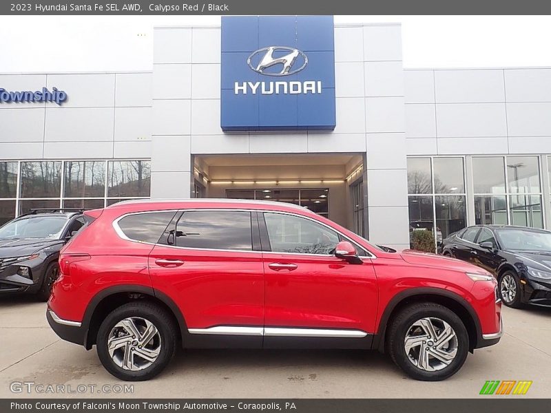  2023 Santa Fe SEL AWD Calypso Red