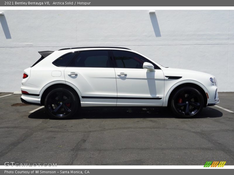  2021 Bentayga V8 Arctica Solid