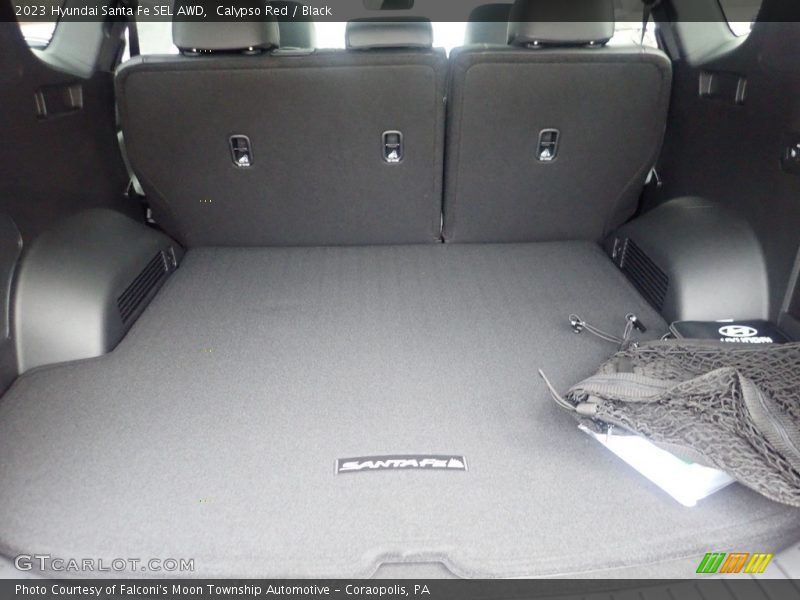 Calypso Red / Black 2023 Hyundai Santa Fe SEL AWD