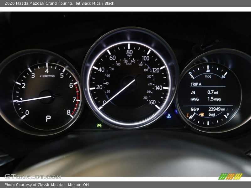 Jet Black Mica / Black 2020 Mazda Mazda6 Grand Touring