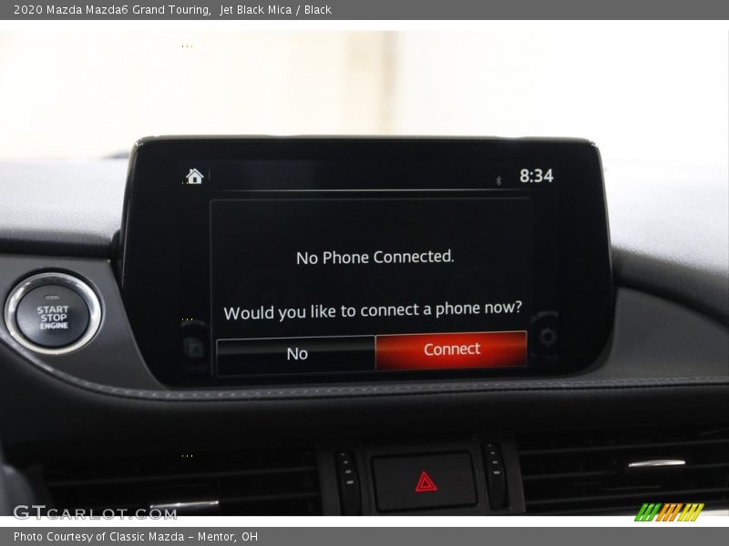 Jet Black Mica / Black 2020 Mazda Mazda6 Grand Touring