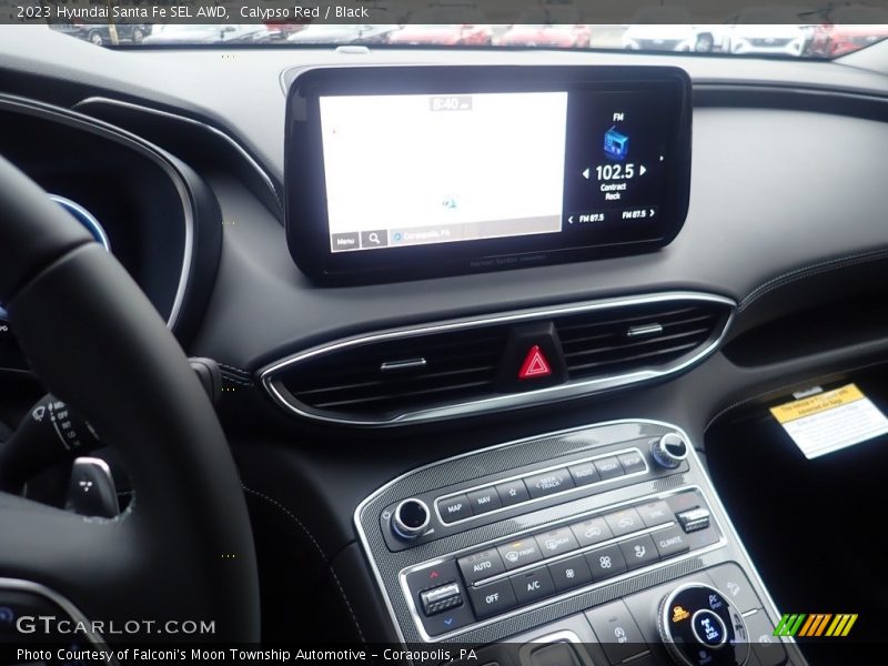 Calypso Red / Black 2023 Hyundai Santa Fe SEL AWD