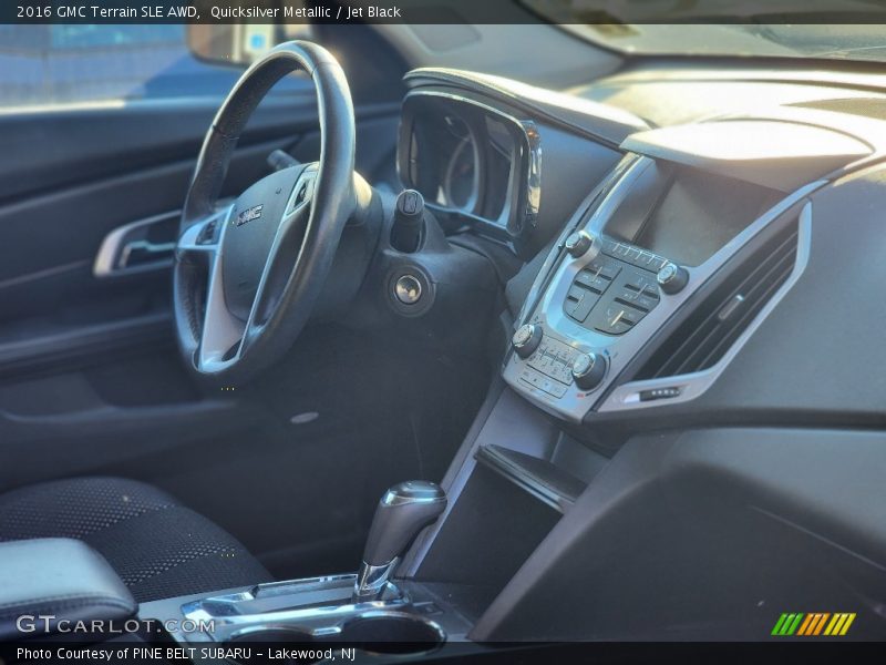 Quicksilver Metallic / Jet Black 2016 GMC Terrain SLE AWD