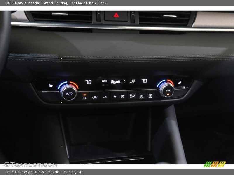 Jet Black Mica / Black 2020 Mazda Mazda6 Grand Touring