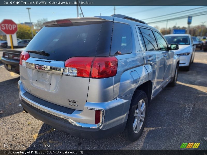 Quicksilver Metallic / Jet Black 2016 GMC Terrain SLE AWD