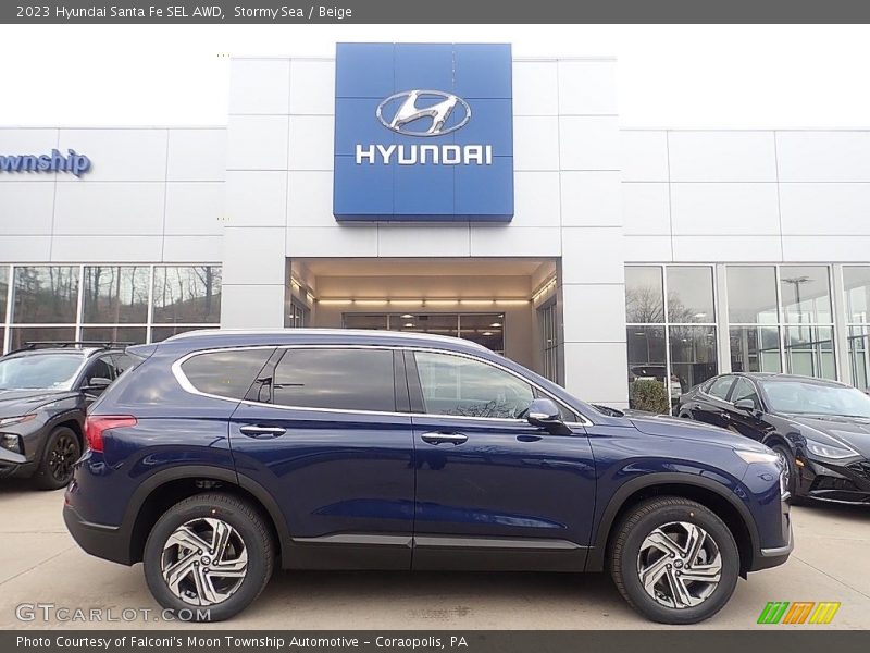  2023 Santa Fe SEL AWD Stormy Sea