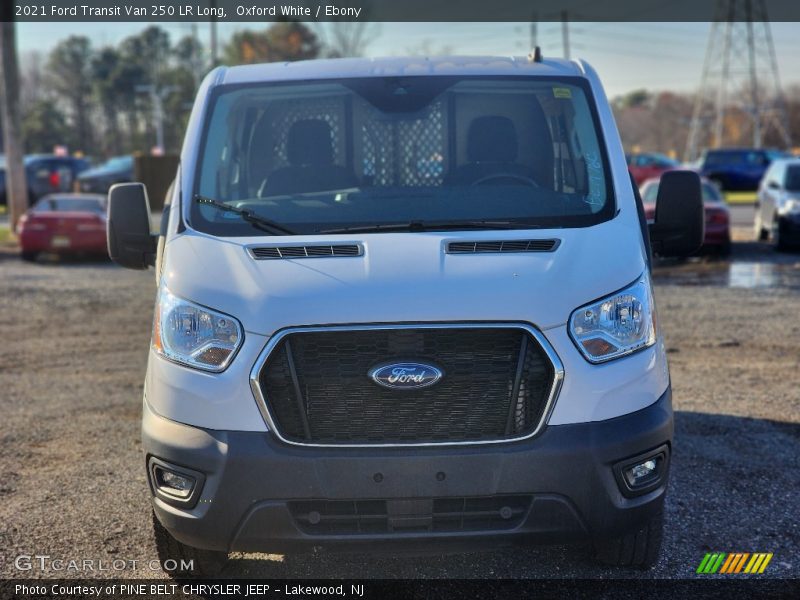 Oxford White / Ebony 2021 Ford Transit Van 250 LR Long