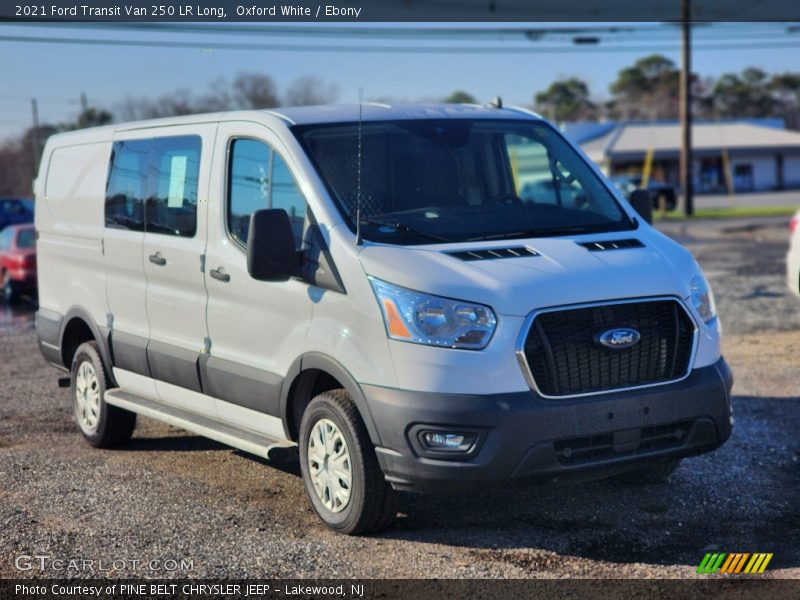 Front 3/4 View of 2021 Transit Van 250 LR Long