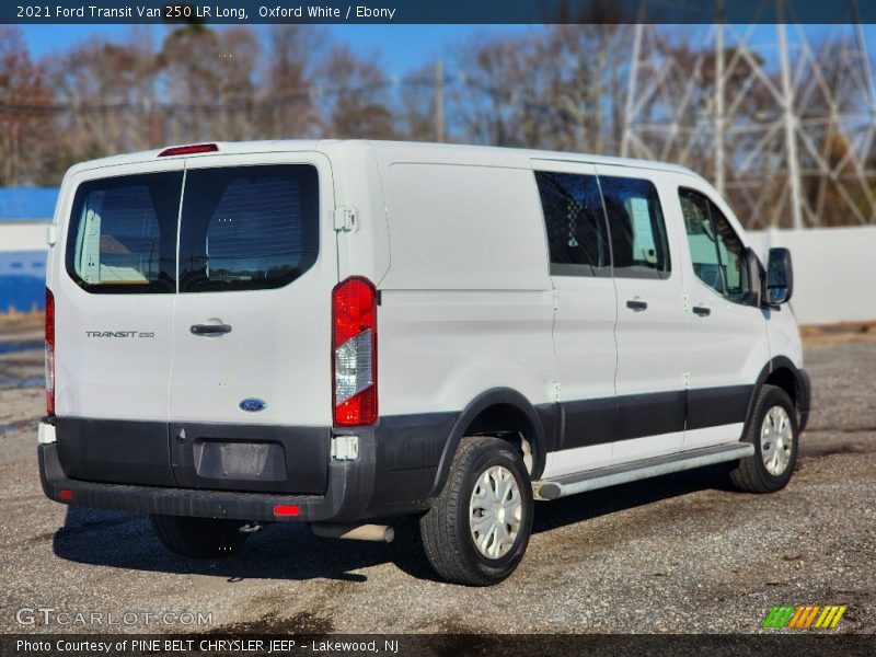Oxford White / Ebony 2021 Ford Transit Van 250 LR Long