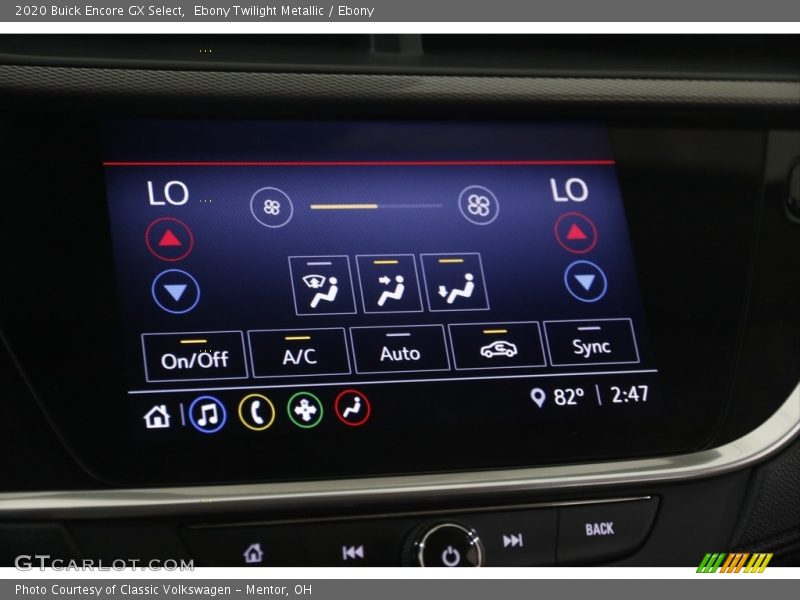 Ebony Twilight Metallic / Ebony 2020 Buick Encore GX Select