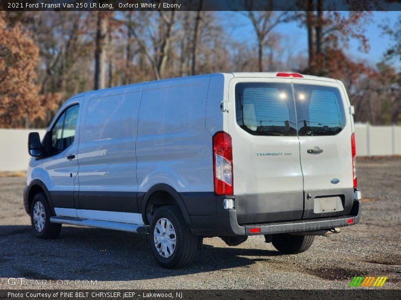 Oxford White / Ebony 2021 Ford Transit Van 250 LR Long