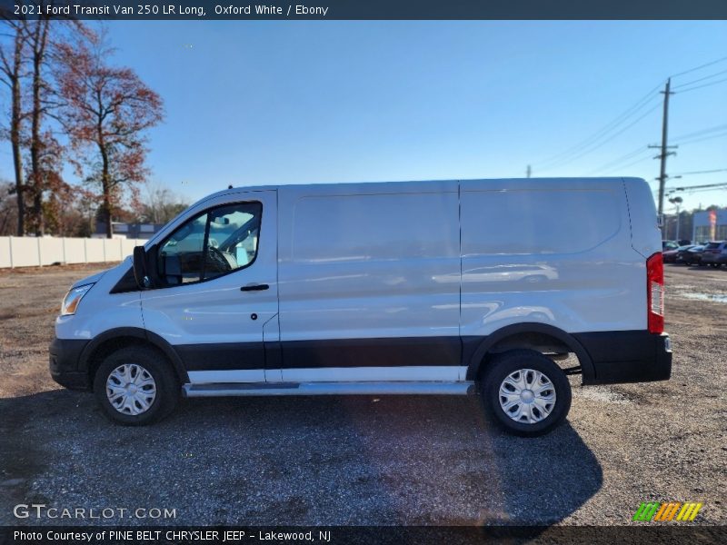Oxford White / Ebony 2021 Ford Transit Van 250 LR Long
