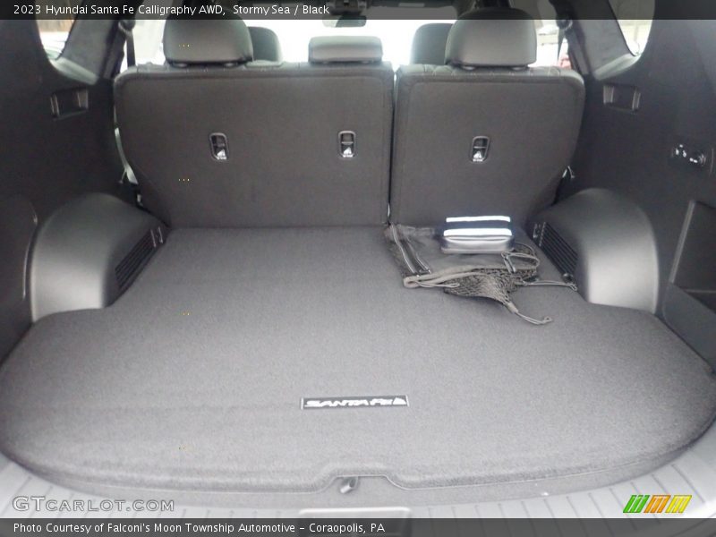 Stormy Sea / Black 2023 Hyundai Santa Fe Calligraphy AWD