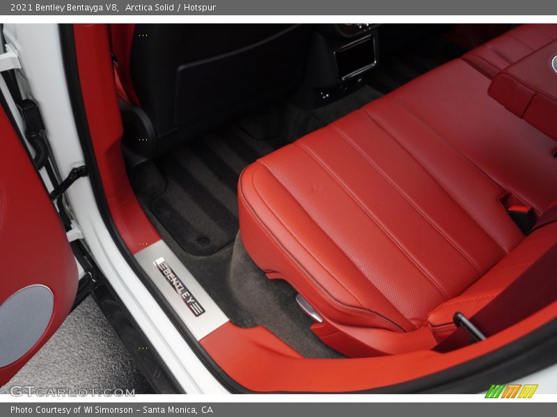 Rear Seat of 2021 Bentayga V8