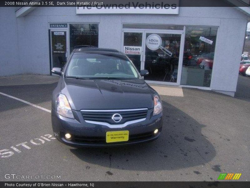 Dark Slate Metallic / Frost 2008 Nissan Altima 3.5 SE