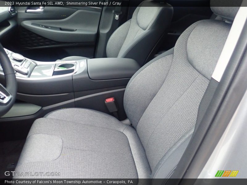 Front Seat of 2023 Santa Fe SEL AWD