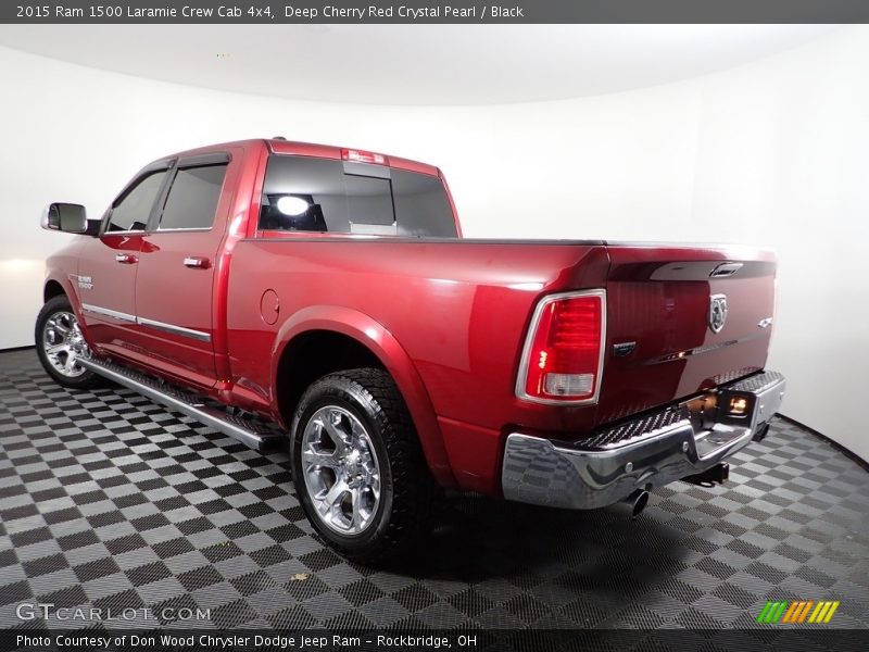  2015 1500 Laramie Crew Cab 4x4 Deep Cherry Red Crystal Pearl