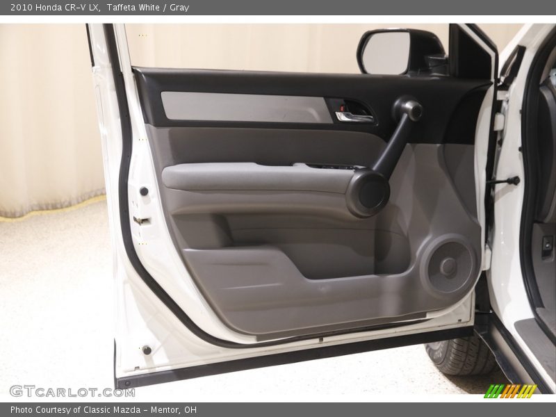 Taffeta White / Gray 2010 Honda CR-V LX