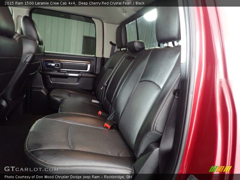 Rear Seat of 2015 1500 Laramie Crew Cab 4x4