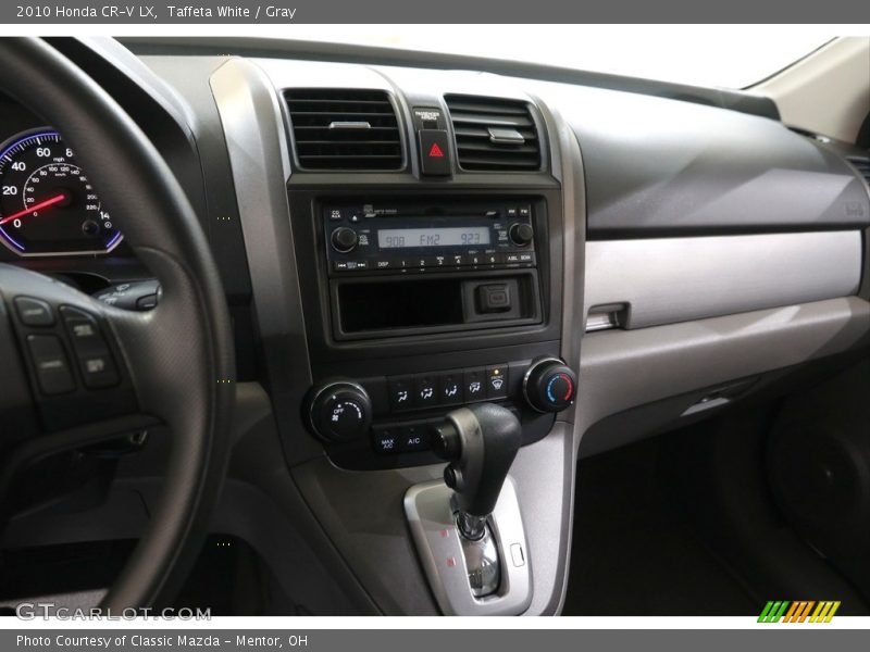 Taffeta White / Gray 2010 Honda CR-V LX
