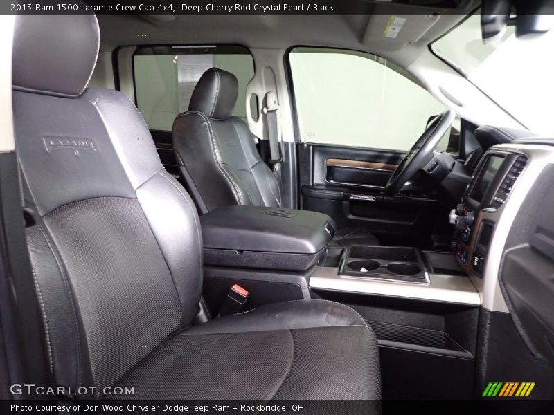 Front Seat of 2015 1500 Laramie Crew Cab 4x4