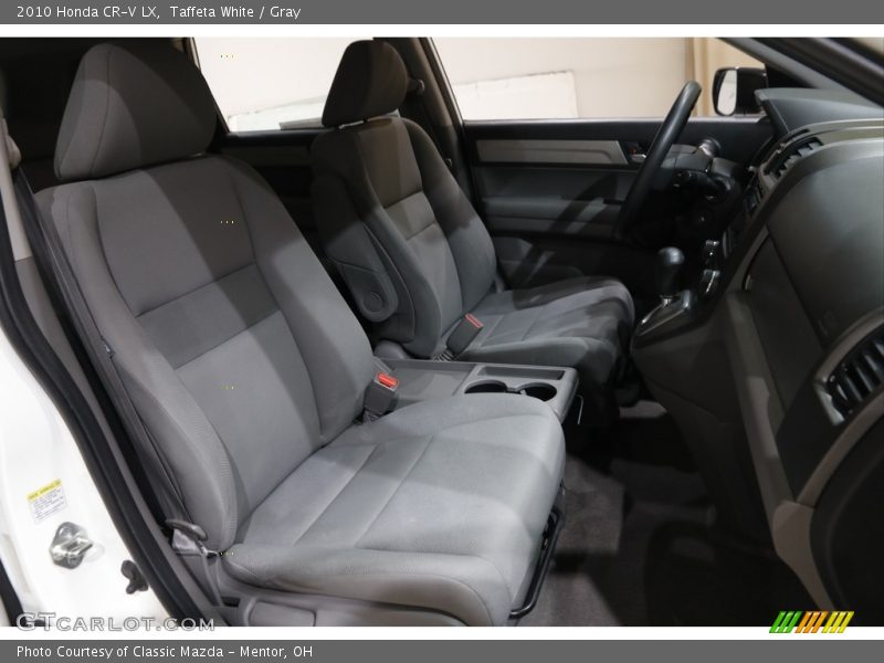 Taffeta White / Gray 2010 Honda CR-V LX