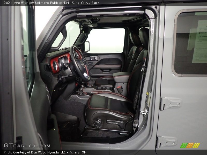 Sting-Gray / Black 2021 Jeep Wrangler Unlimited Rubicon 4x4
