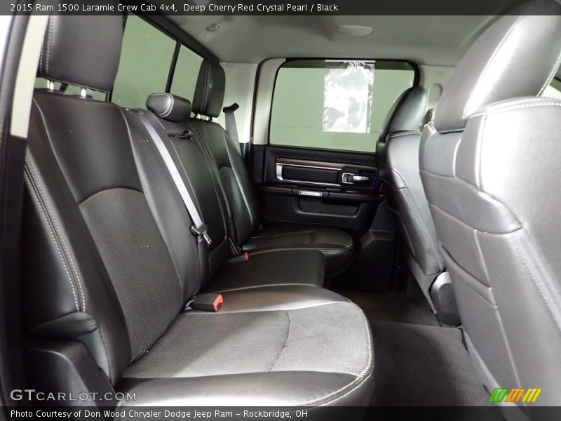 Rear Seat of 2015 1500 Laramie Crew Cab 4x4