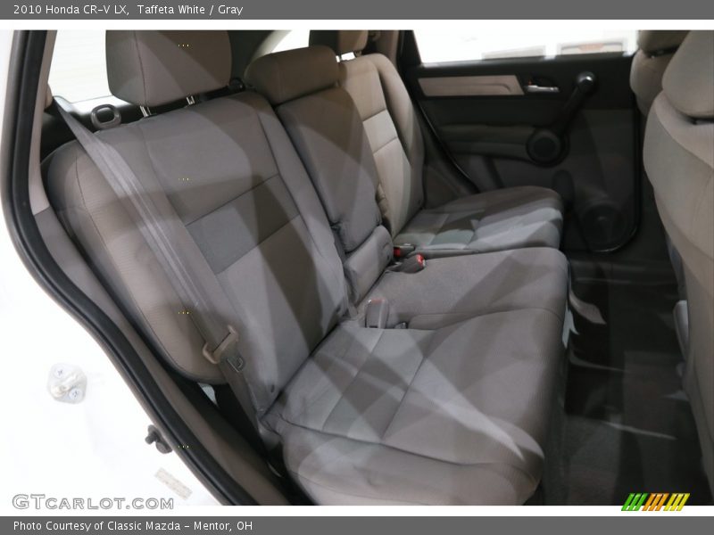 Taffeta White / Gray 2010 Honda CR-V LX