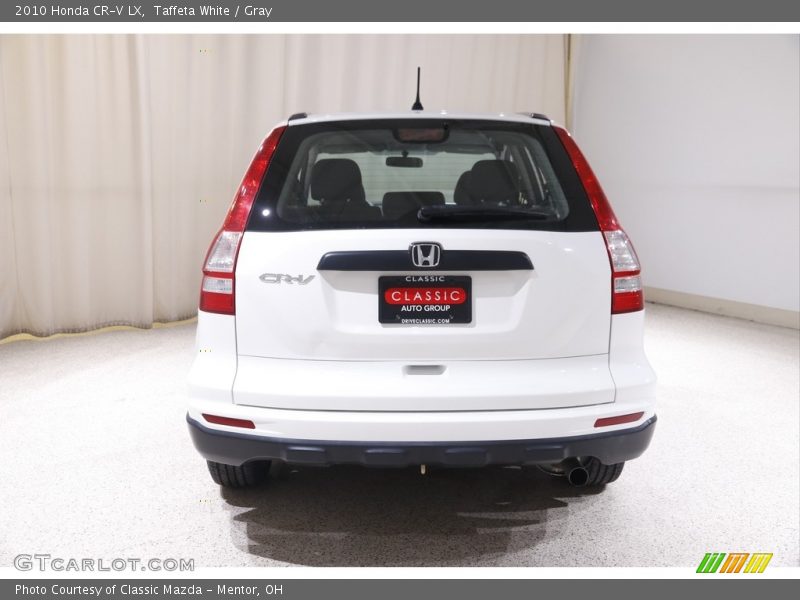 Taffeta White / Gray 2010 Honda CR-V LX