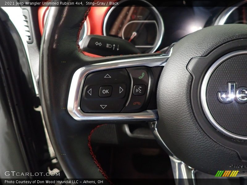 Sting-Gray / Black 2021 Jeep Wrangler Unlimited Rubicon 4x4