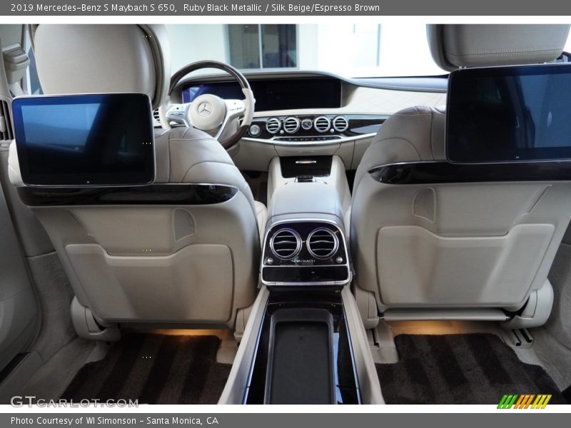 Rear Seat of 2019 S Maybach S 650