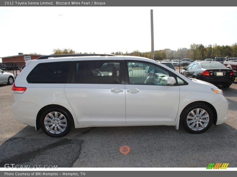 Blizzard White Pearl / Bisque 2012 Toyota Sienna Limited