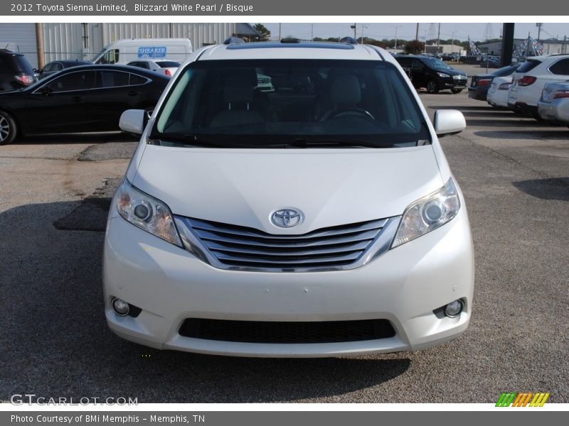Blizzard White Pearl / Bisque 2012 Toyota Sienna Limited