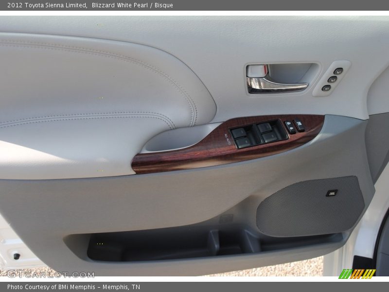Blizzard White Pearl / Bisque 2012 Toyota Sienna Limited