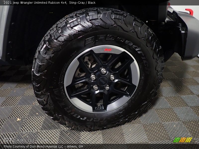 Sting-Gray / Black 2021 Jeep Wrangler Unlimited Rubicon 4x4