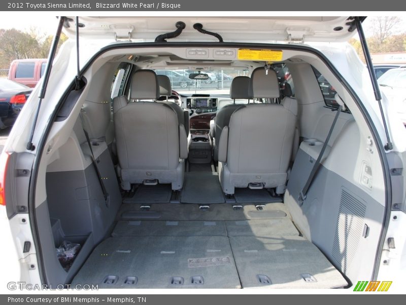 Blizzard White Pearl / Bisque 2012 Toyota Sienna Limited