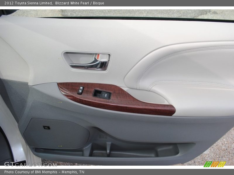 Blizzard White Pearl / Bisque 2012 Toyota Sienna Limited