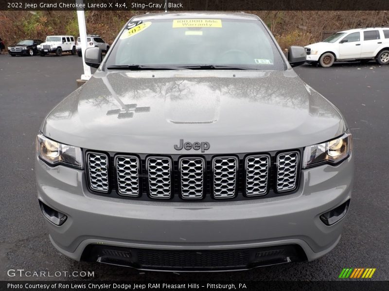 Sting-Gray / Black 2022 Jeep Grand Cherokee Laredo X 4x4