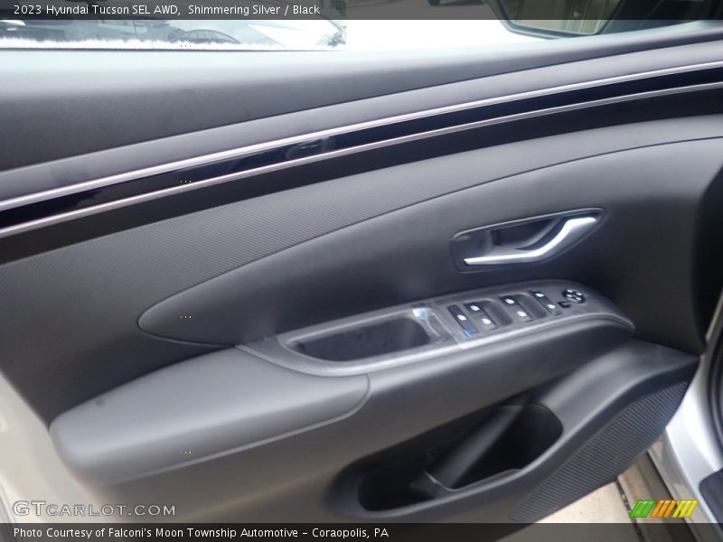 Shimmering Silver / Black 2023 Hyundai Tucson SEL AWD