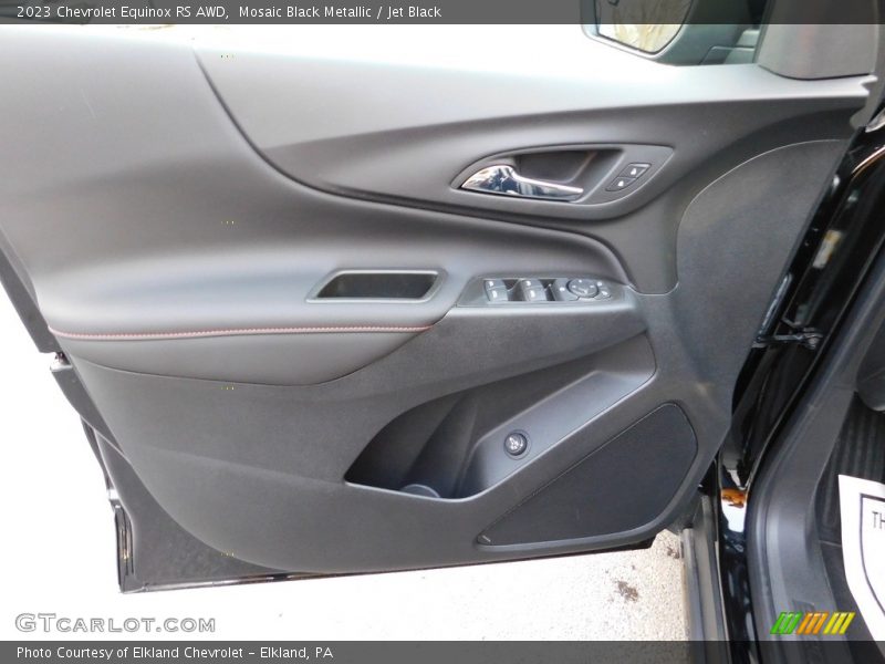Door Panel of 2023 Equinox RS AWD