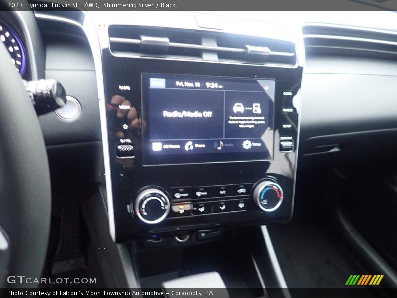 Shimmering Silver / Black 2023 Hyundai Tucson SEL AWD
