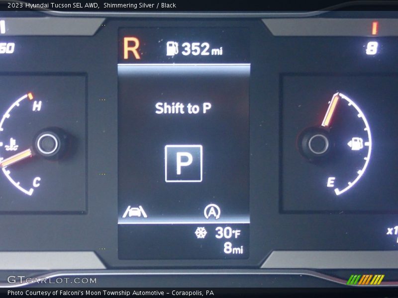 Shimmering Silver / Black 2023 Hyundai Tucson SEL AWD