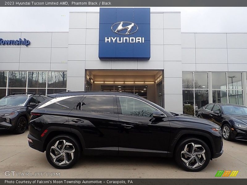 Phantom Black / Black 2023 Hyundai Tucson Limited AWD