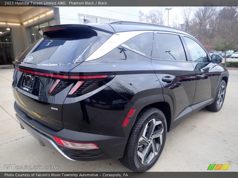Phantom Black / Black 2023 Hyundai Tucson Limited AWD