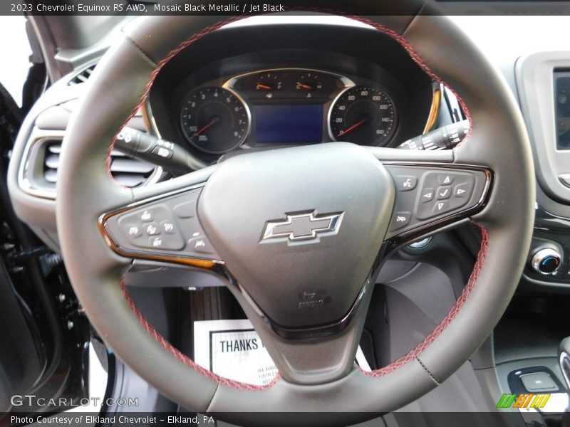  2023 Equinox RS AWD Steering Wheel