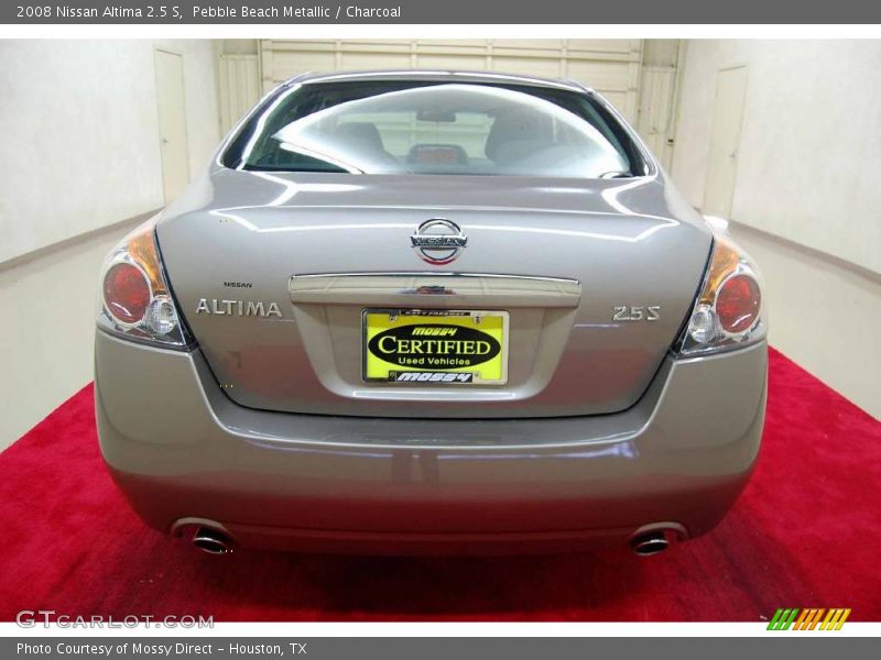 Pebble Beach Metallic / Charcoal 2008 Nissan Altima 2.5 S